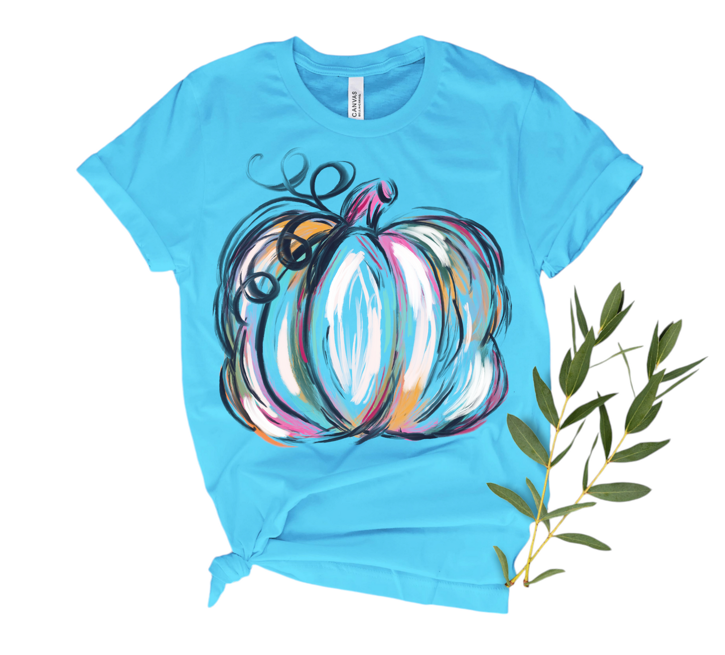 Watercolor Pumpkin DTF Transfer